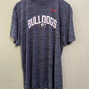 Nike Georgia Bulldogs UGA Football On-Field Velocity Player Shirt DO1569-010